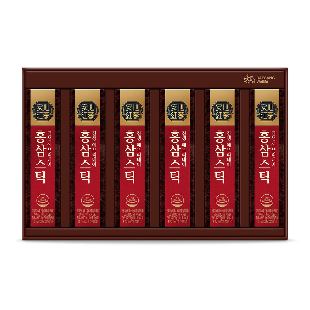 Wellife Everyday Extract Stick – 100% tiszta koreai vörös ginzeng folyékony kivonat, 30 db